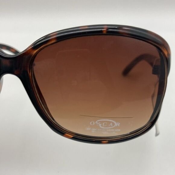 NWT Oscar De La Renta  Brown Tortoise Women’s Sunglasses 1309 215 - Picture 4 of 10